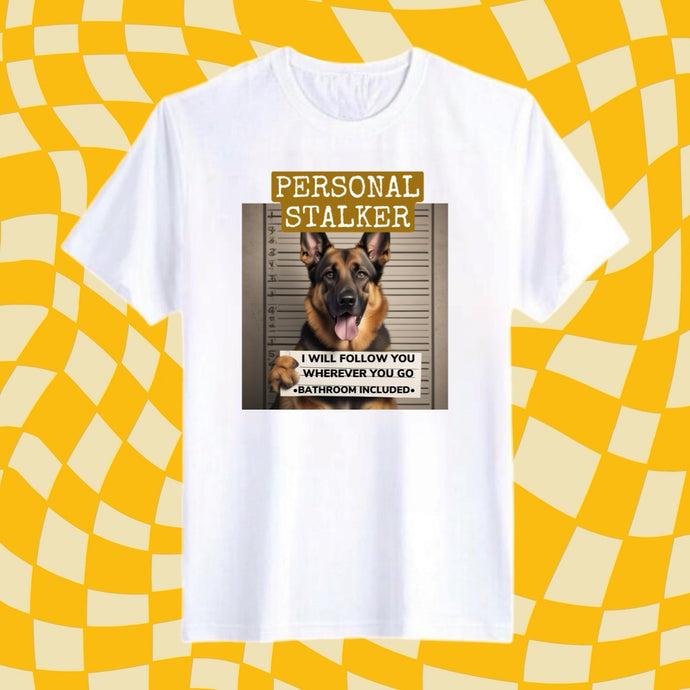 German Sheperd Graphic Tshirt