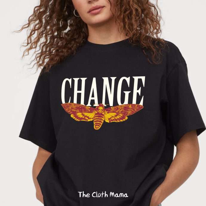 Butterfly Change Graphic Tshirt