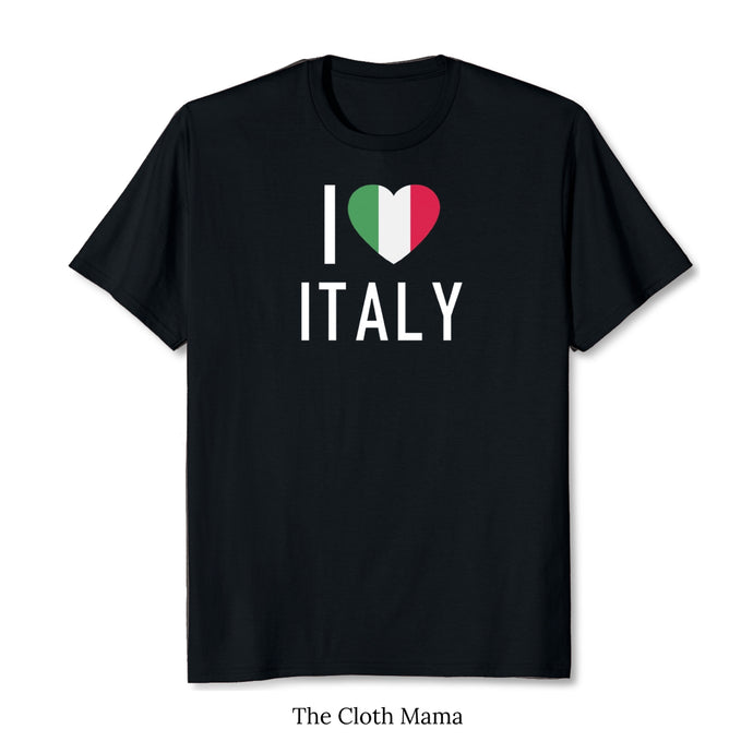 I Love Italy Graphic Tshirt