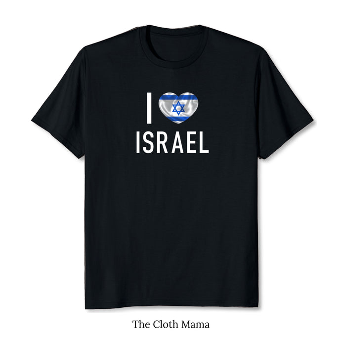 I Love Israel Graphic Tshirt